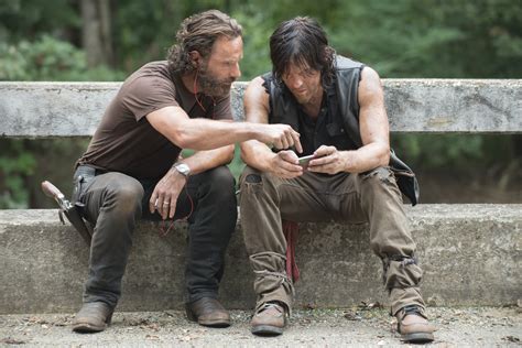 Daryl Dixon and Rick Grimes from The Walking Dead